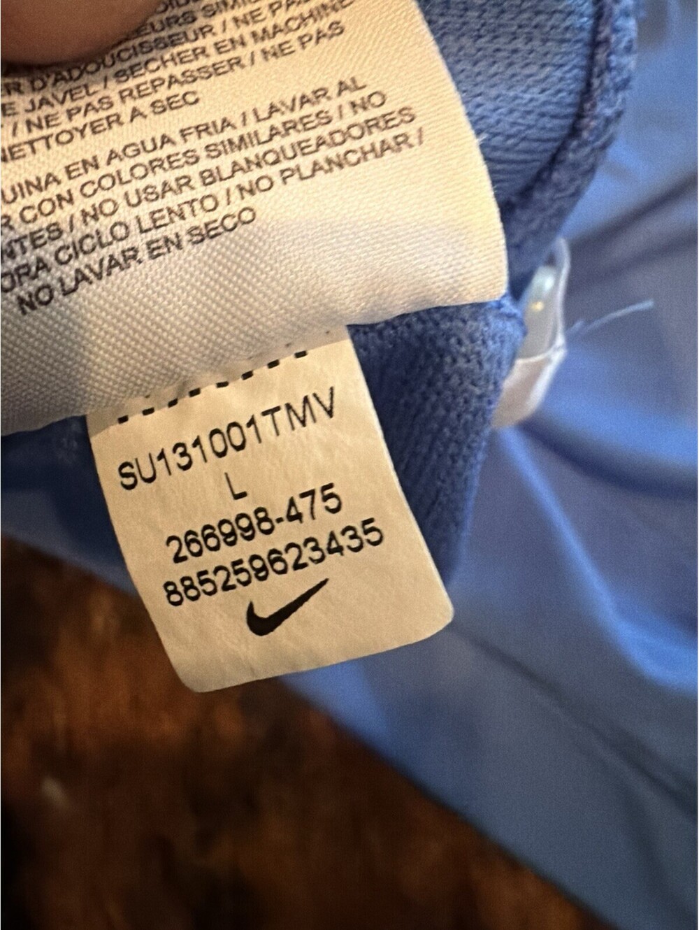 Nike Golf Dri-FIT Polo Shirt 2013 Maui Ryder Cup Palm Tree Hawaii Blue Men’s L - Picture 8 of 9